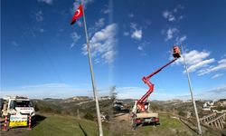 Kocaeli Büyükşehir’den Bayrak Hassasiyeti