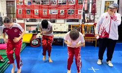 Körfezli Kick Boksçular Birlikte Antrenman Yaptılar