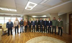 Başkan Büyükakın’ın Yoğun Ziyaretçi Trafiği