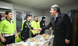 Başkan Kocaman’dan Polislere Tatlı Sürpriz