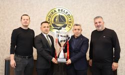 Şampiyondan Belediye Başkanı Ölmez’e Ziyaret