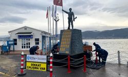 Körfez Şehitler Anıtı’nda Bakım Çalışması