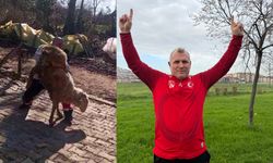 51 yaşındaki dünya şampiyonu, güreşçi koçla antrenman yaptı