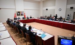 Genişletilmiş İl Güvenlik, Asayiş ve Koordinasyon Kurulu Toplantısı, Vali Aktaş Başkanlığında Yapıldı