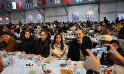 Talus, Orucunu 4 Bin Kişilik İftar Çadırında Açtı