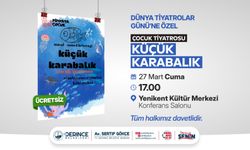 Derince’de Dünya Tiyatrolar Günü’ne Özel Etkinlik