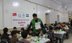 Başiskele Belediyesinden Suriye'de iftar sofrası