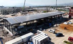 Kocaeli'de itfaiye depo binasının yüzde 80'i tamamlandı