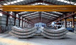Körfezray Metro Projesi tünelleri için 6 bin 754 segment üretildi