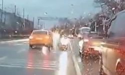 Trafik magandasının ehliyetine el konuldu