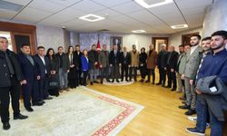 Başkan Büyükakın’a Ziyaretçi Akını