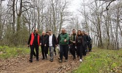 Kocaeli Valisi İlhami Aktaş, Öğrencilerle Doğa Yürüyüşü Yaptı