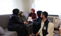 92 yaşındaki çınara doğum günü sürprizi