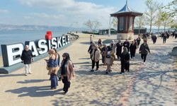 Başiskele'de kadınlar sağlıklı yaşam yürüyüşünde buluştu