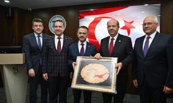 DTO Meclisine Katılan Ersin Tatar: “Mavi Vatan’ın Bir Simgesi Olan Sizlerleyim”