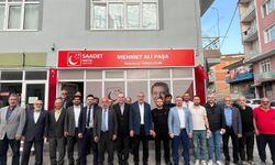 Saadet Partisi Sahada Esnafın Nabzını Tutuyor