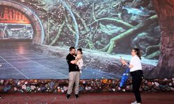 Körfez Aqua Akvaryumu'nda 41 bininci ziyaretçi sürprizi