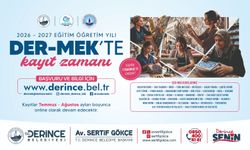 DER-MEK’te Kayıt Zamanı