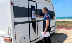 Kandıra’da Zabıta ve Jandarma Ekiplerinden Karavan ve Çadırlara Sıkı Denetim