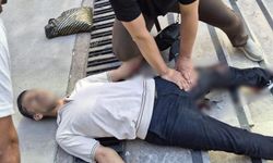 Kasklı Saldırgan Kovaladığı Şahsı Bacağından Vurup Kaçtı