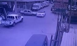 Aynı sokakta peş peşe kazalar kamerada