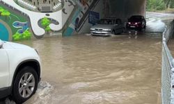 Kocaeli'de sağanak alt geçidi suyla doldurdu