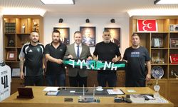 Hodri Meydan’dan Başkan Emengen’e Hayırlı Olsun Ziyareti