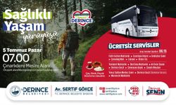 Çınarlıdere’de Sağlıklı Yaşam Yürüyüşü