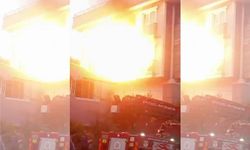 Mutfakta Yangın Çıktı, Doğalgaz Bomba Gibi Patladı