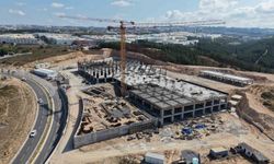 Çayırova'da 200 yataklı devlet hastanesinin inşaatı sürüyor