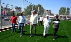 Başkan Kocaman Çalışmaları Yerinde İnceledi