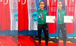 Körfezli Genç Karateci Elif Türkiye Üçüncüsü Oldu