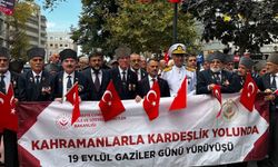 Gaziler Günü'nde kahramanlara vefa yürüyüşü