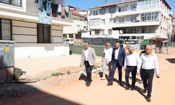 Çenedağ ve Sırrıpaşa’da Üstyapı Çalışmaları Sürüyor