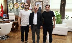 Selçuk Hoca ve Özkan  Başkan Söğüt’le Buluştu