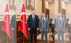 Milliyetçi Hareket Partisi Kocaeli İl Başkanı Enes Emengen'den, Vali İlhami Aktaş'a Ziyaret