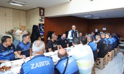 Başkan Gökçe’den Zabıta Teşkilatına Teşekkür