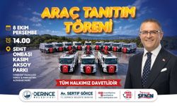 Derince 14 Yeni Aracını Tanıtıyor 2,5 Yılda Öz Kaynakla 36 Yeni Araç