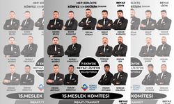 15. Komite Adayları Belli Oldu