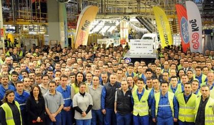 1 milyonuncu Ford Transit Connect  Kocaeli’nde törenle hattan indirildi