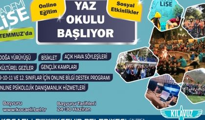 Akademi Lise Yaz Aylarında Dolu Dolu