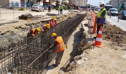 Karamürsel Köprülü Kavşağı’nda Yalova Yönü Çalışmaları Sürüyor