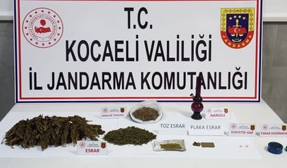 KOCAELİ İL JANDARMADAN UYUŞTURUCUYA DARBE