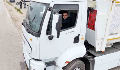 Başiskele'de Elektrikli Çöp Kamyonu Dönemi Başlıyor