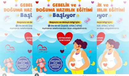 Gebelik ve Doğuma Hazırlık Eğitimleri Başlıyor!
