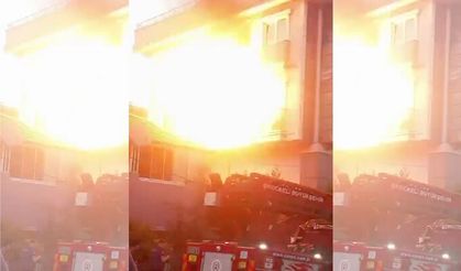 Mutfakta Yangın Çıktı, Doğalgaz Bomba Gibi Patladı