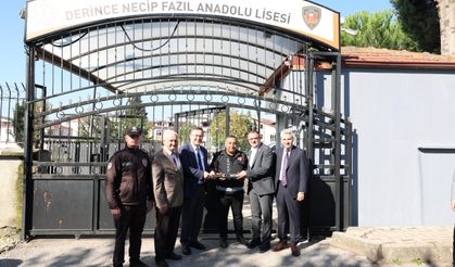 Derince’de 55 Okula Dedektör Desteği