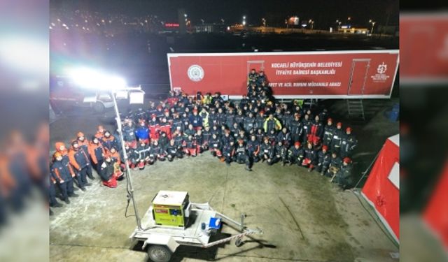 KOCAELİ BÜYÜKŞEHİR İTFAİYESİ, AFAD’TAN TAM YETKİ ALDI