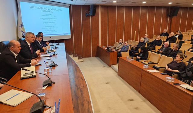 Gölcüklü Muhtarlar Yatırımlar Hakkında Bilgilendirildi