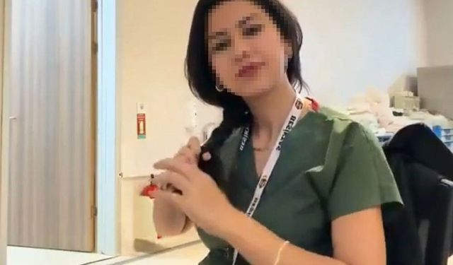 Sosyal medyadaki provokatif akıma katılan hemşire, adli kontrolle serbest bırakıldı